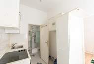 Sanierungsbedürftige 1,5-Zimmer Wohnung im Hochparterre nahe U1/U2 Praterstern (ca. 400 m)