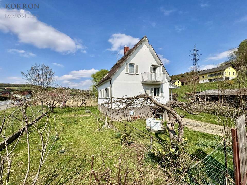 Wohn- Wochenend- & Ferienhaus mit großem Naturgarten in der Südoststeiermark