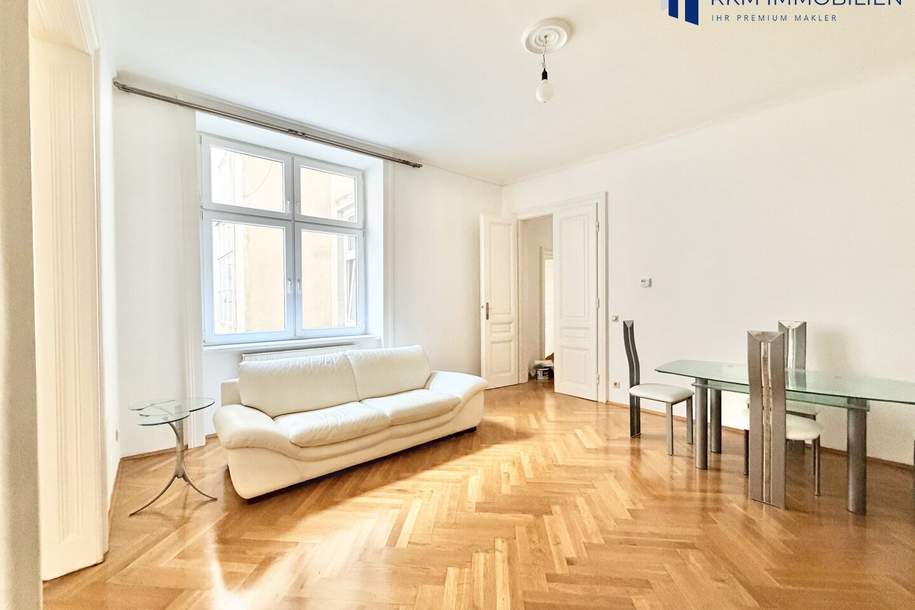 Ruhige 2-Zimmer-Altbauwohnung in TOP Lage (Nähe Schloß Belvedere), Wohnung-kauf, 429.000,€, 1040 Wien 4., Wieden