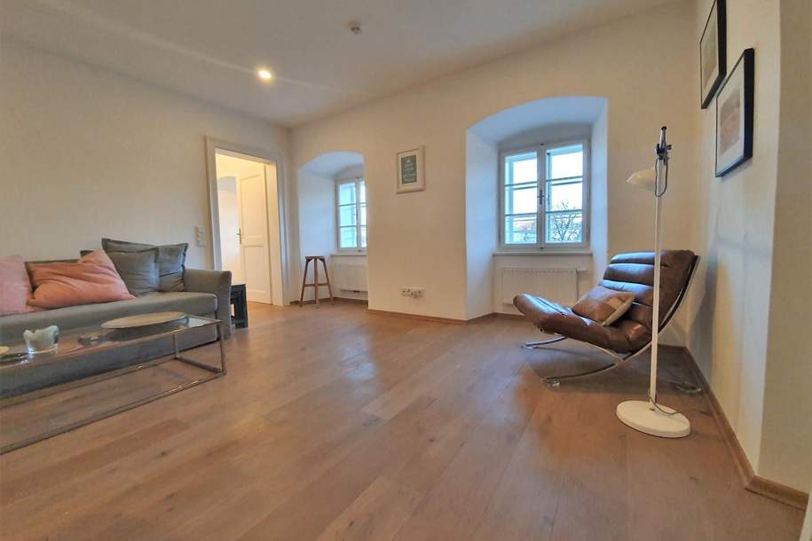Historisches Wohnen - Exklusive 2.Zi.-Wohnung im Palais am Kai, Wohnung-kauf, 429.000,€, 5020 Salzburg(Stadt)
