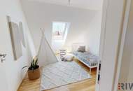 Erstbezug eines Luxus Dachgeschosses mit Fernblick auf Prater auf Stephansdom in der nähe der Donauinsel