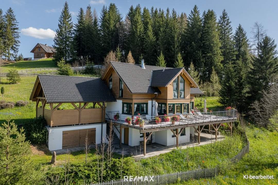 Hochwertiger Wohntraum in Modriach mit Kamin, Balkon, Terrassen &amp; Carport!