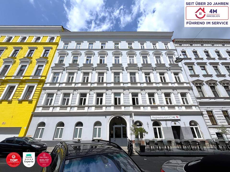 ☀️ Heller Altbautraum im 2. Bezirk – 60 m² perfekt aufgeteilt in Toplage!