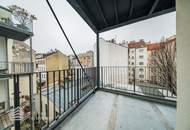 Erstbezug 3-Zimmer Wohnung mit Balkon, Nähe Aumannplatz