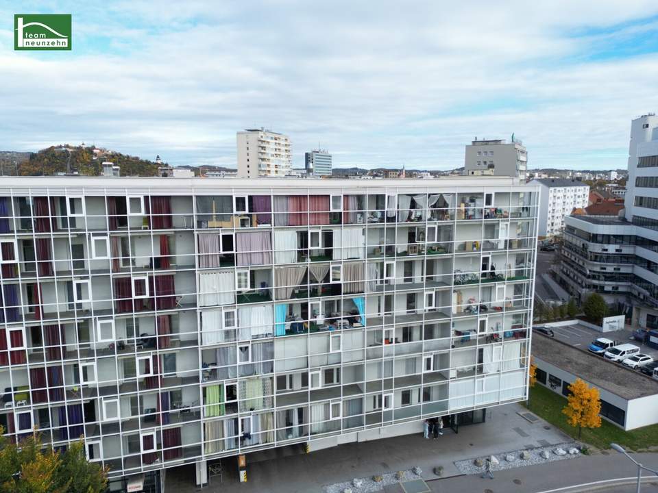 Nachhaltige Wohnqualität am Eggenberger Gürtel - Moderne 2-Zimmer-Wohnung mit Freifläche!
