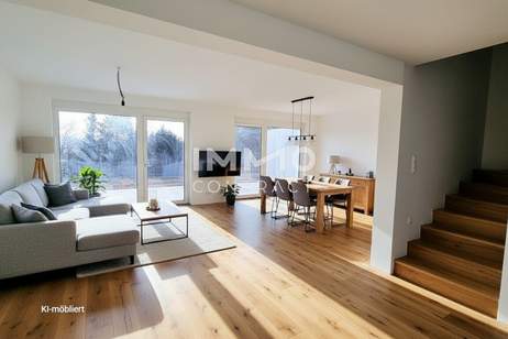 Miete mit Kaufoption: Moderne, helle Doppelhaushälfte mit fantastischem Weitblick in ruhiger Lage, Haus-miete, 1.738,04,€, 2721 Wiener Neustadt(Land)