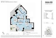 Exklusive 4-Zimmer-Dachgeschoßwohnung mit ruhiger Terrasse – provisionsfreier Erstbezug