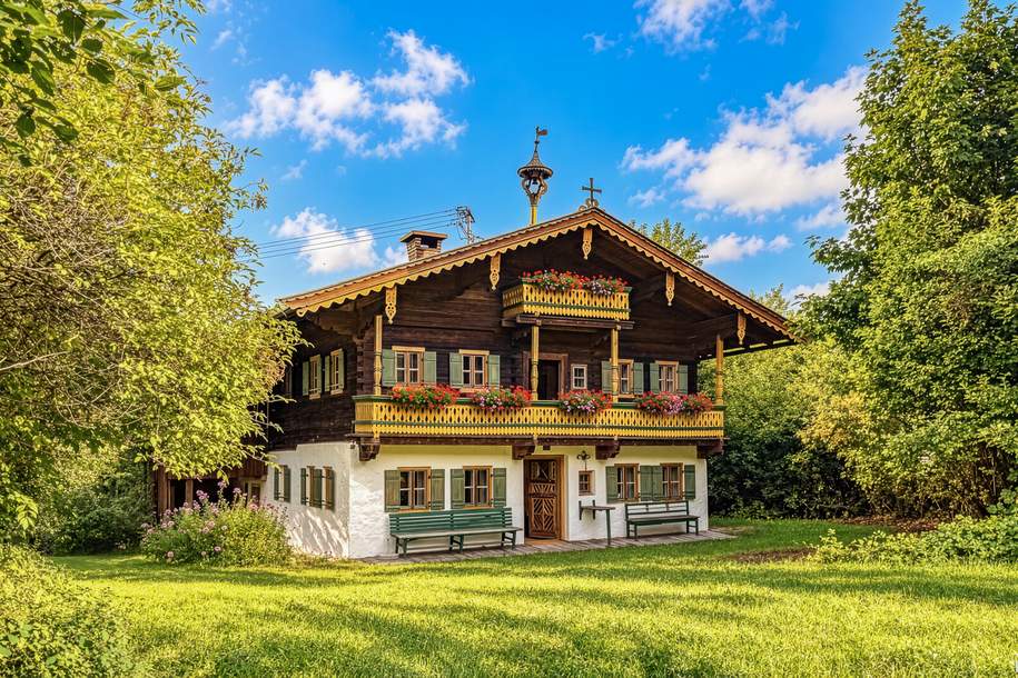 Historisches Bauernhaus in Grün-Ruhelage, Haus-kauf, 1.260.000,€, 6383 Kitzbühel