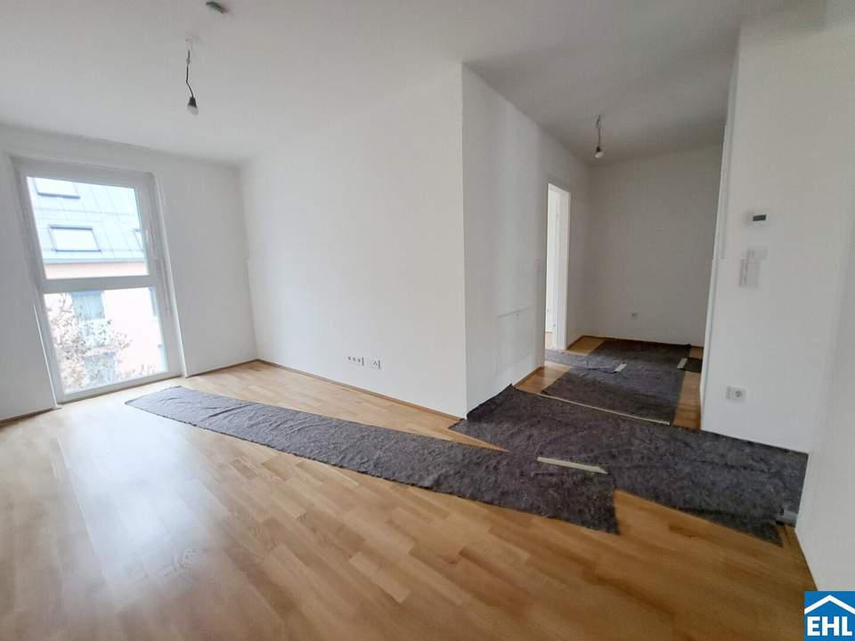 2-Zimmer-Wohnung mit Balkon! Erstbezug!