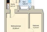 2-Zimmer-Altbauwohnung mit Gewölbedecken – mit optionalem AUTOSTELLPLATZ-voller Potenzial – im 2. Bezirk Karmeliterviertel