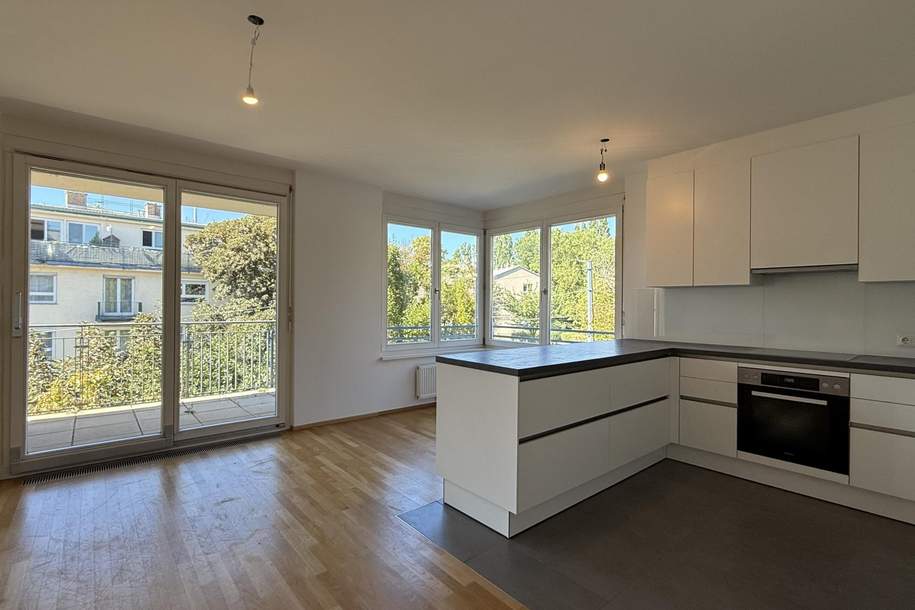 Top moderne, klimatisierte 4 Zimmer Neubauwohnung mit 2 Bädern und 16m² Balkonfläche!!!, Wohnung-miete, 2.990,00,€, 1190 Wien 19., Döbling