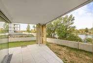 1. Reihe am Wasser! Gartenoase mit 131m2 Garten inkl. Wellness - 365 Tage Urlaub