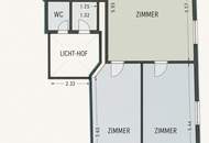 GROSSZÜGIGE 3-ZIMMER-WOHNUNG | 75 M² WOHNFLÄCHE | TOPLAGE IN MEIDLING | U-BAHN-NÄHE | ALTBAU