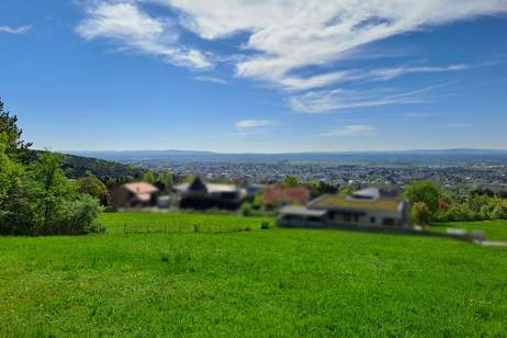 EXKLUSIVES Baugrundstück in TRAUMHAFTER AUSSICHTSLAGE am Mitterberg, Grund und Boden-kauf, 2.200.000,€, 2500 Baden