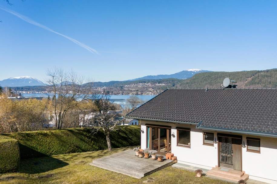 Seeblick-Domizil in traumhafter Lage, Haus-kauf, 645.000,€, 9220 Villach Land