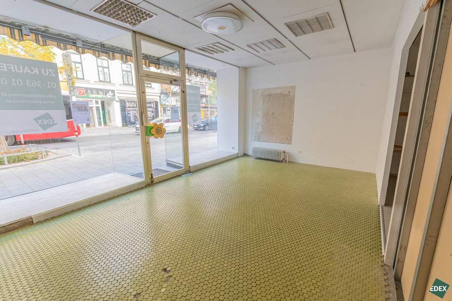 Geschäftslokal auf der Reinprechtsdorfer Straße zu kaufen!, Gewerbeobjekt-kauf, 500.000,€, 1050 Wien 5., Margareten