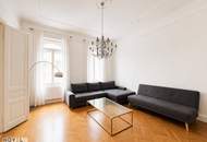 Hochwertig möblierte 3-Zimmer-Wohnung mit Balkon