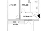 UNBEFRISTET - Schöne 3 Zimmerwohnung mit Balkon nahe des Universitätszentrum