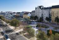 The essence of Vienna - Exklusives Altbaujuwel am Naschmarkt – 167 m² zeitlose Eleganz, Blick auf Wiens neuen Naschpark