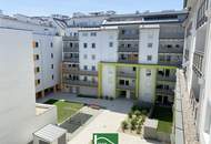 Wohnen im Mautner-Markhof nahe S-Bahn - Große Innenhof-Loggia, Einbauküche und luxuriöses Bad! GEMEINSCHAFTLICHE DACHTERRASSE! - JETZT ZUSCHLAGEN