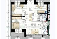 Erstbezug: City-Penthouse Dachgeschosswohnung mit 12 m² Balkon und Blick über Wien