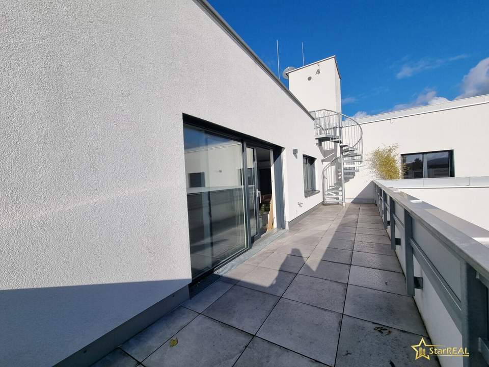PROVISIONSFREIER ERSTBEZUG. PENTHOUSE DELUXE. 4-ZIMMER, BALKON, TERRASSE, DACHTERRASSE - TIEFGARAGE OPTIONAL.