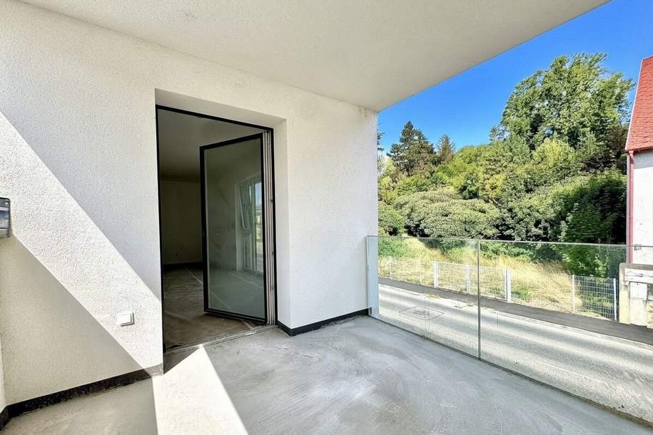 HOCHWERTIGE ERSTBEZÜGE I Häuser + Wohnungen I TOP-Ausstattung I Vollunterkellerung I Privater Zugang zum Kierlingbach I Eigengrund, Wohnung-kauf, 359.000,€, 3400 Tulln