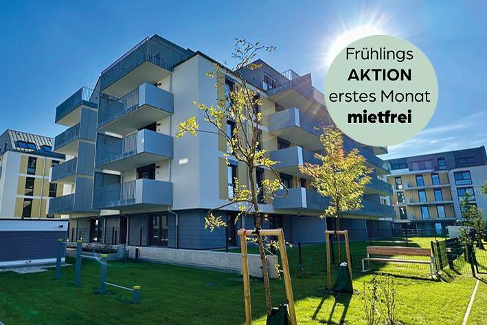 1 Monat Mietzinsfrei: Erstbezug im Grünen Nahe der U2 - zwischen Badeteich Hirschstetten &amp; Seestadt, Wohnung-miete, 1.449,00,€, 1220 Wien 22., Donaustadt