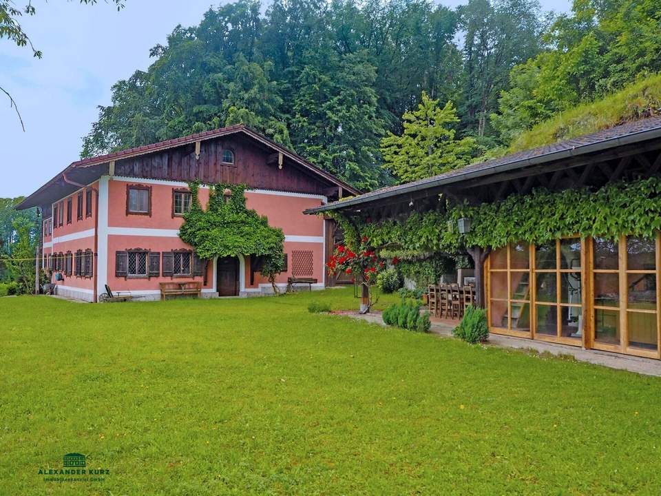 Historische Landhausvilla 30 km nördl. von Salzburg
