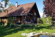 Gemütliches Blockhaus im Grünen am See - einziehen & wohlfühlen!