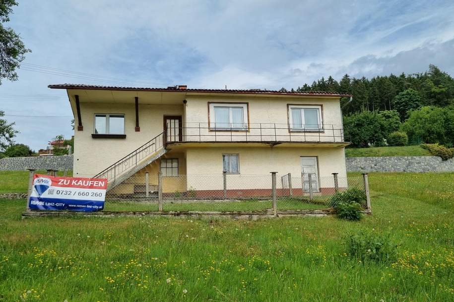 Haus mit Nebengebäude und 1,9 ha Grund im wunderschönen Mühlviertel!, Haus-kauf, 349.000,€, 4162 Rohrbach