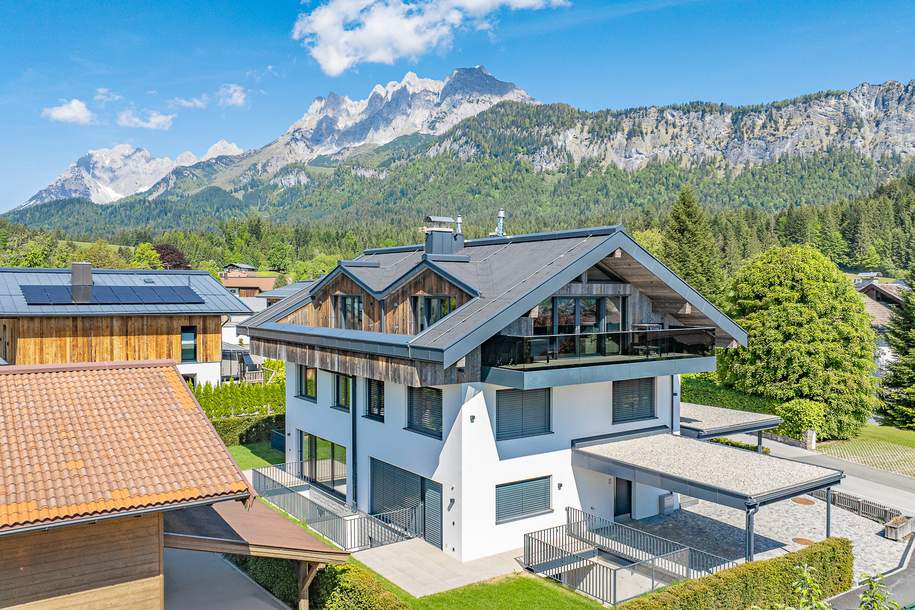 Exklusiver Neubau mit 4 Wohnungen in sonniger Toplage, Haus-kauf, 4.790.000,€, 6380 Kitzbühel