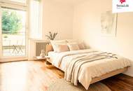 Zentral gelegene 2-Zimmer-Wohnung mit Terrasse & Tiefgaragenstellplatz
