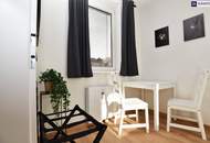 Monkey Loft im City Center | Stylishes Wohnen in der Grazer Innenstadt | 4. Liftstock | Balkon in den Innenhof | moderne Einrichtung