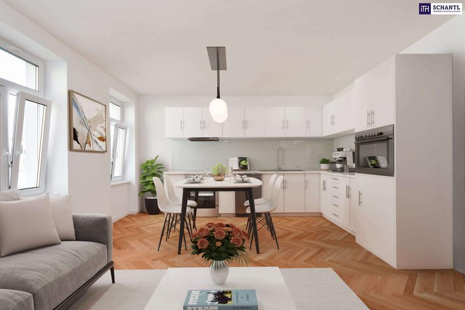 ++ SUNNY SIDE UP + TOP 5 ++ ERSTKLASSIGER ALTBAU NACH HOCHWERTIGER SANIERUNG + großartige Freiflächen + ruhige Wohngegend, Wohnung-kauf, 439.000,€, 1160 Wien 16., Ottakring