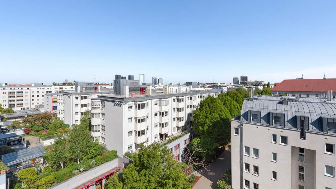 Urbanes Wohnen mit Ausblick – Sonnige Maisonette-Wohnung im begehrten Botschaftsviertel des 3. Bezirks