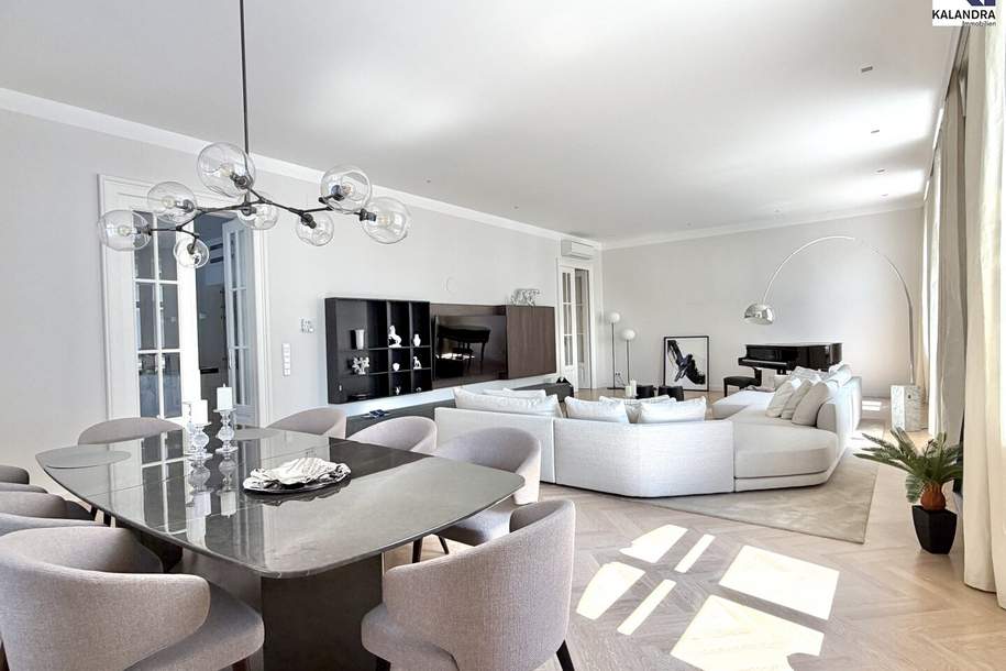 LUXUSSANIERTE & MÖBLIERTE STIL-ALTBAUWOHNUNG BEI STAATSOPER, Wohnung-miete, 9.999,97,€, 1010 Wien 1., Innere Stadt