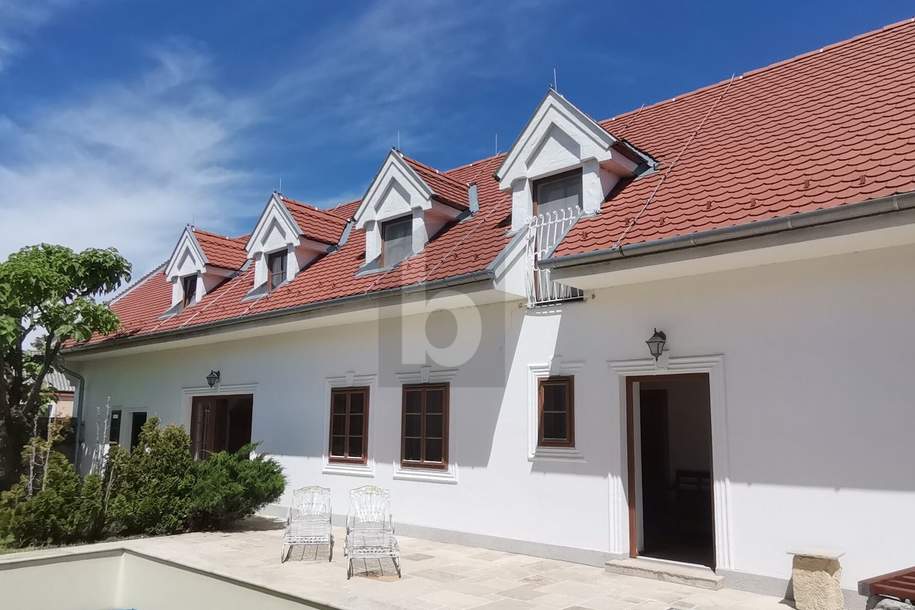 STILVOLLE RUHEOASE MIT POOL, Haus-kauf, 900.000,€, 7111 Neusiedl am See