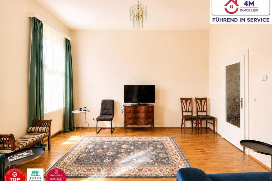 STILVOLLE ALTBAURESIDENZ MIT ZEITLOSER ELEGANZ, Wohnung-kauf, 249.000,€, 1120 Wien 12., Meidling