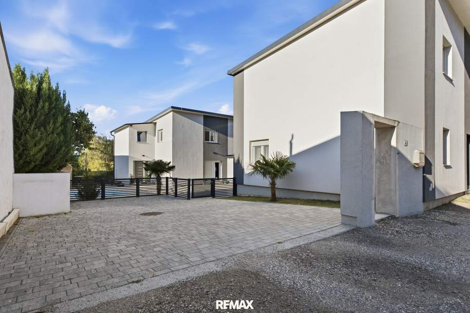 Urlaub zu Hause: Modernes Generationenhaus mit Pool & Palmen-Oase in Aspersdorf! Ideal für Familie, Beruf & Entspannung, Haus-kauf, 1.050.000,€, 2020 Hollabrunn
