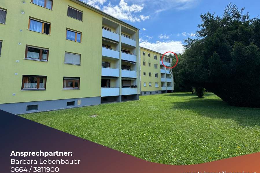 Hübsche Wohnung mit Loggia in ruhiger, angenehmer Wohngegend in Hartberg!, Wohnung-kauf, 119.000,€, 8230 Hartberg-Fürstenfeld