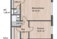 Bezugsfertige 3-Zimmer-Wohnung im Neulerchenfelder Grätzel