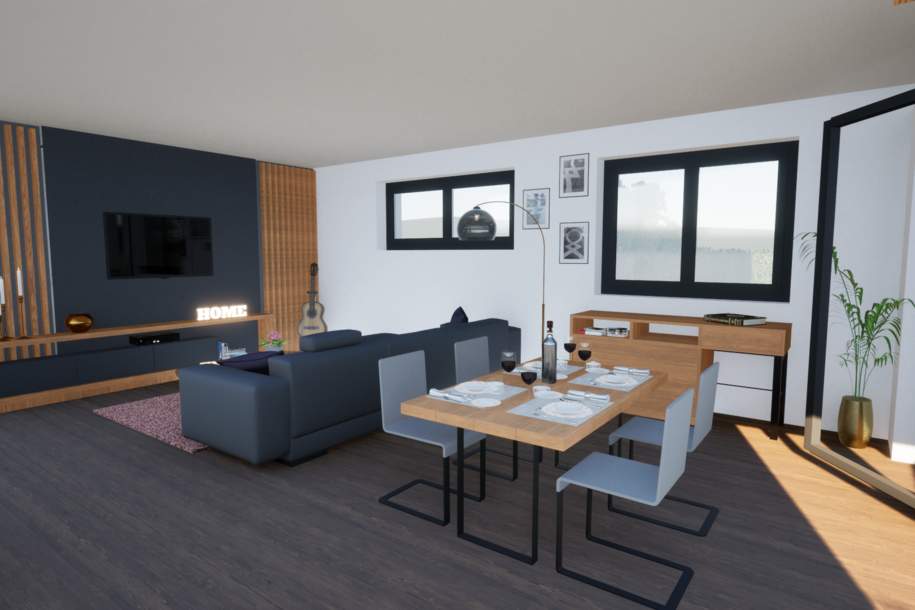 Neubau in St. Georgen/Stadtteil St. Pölten, Haus-kauf, 499.000,€, 3100 Sankt Pölten(Stadt)