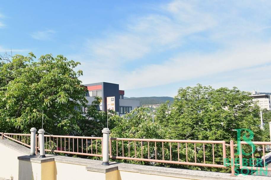 Elegante, sehr ruhige, klimatisierte 2-Zimmer Eigentumswohnung mit Dachterrassen- und Gartennutzung - eigener PKW-Stellplatz, Wohnung-kauf, 195.000,€, 2340 Mödling