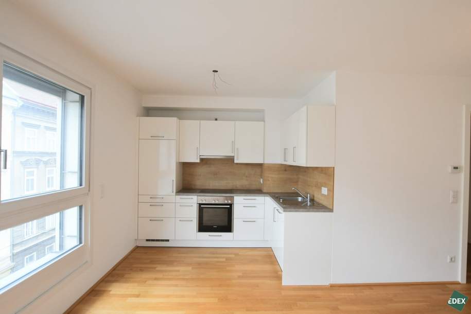 Licht, Luft &amp; Lage: 2-Zimmer-Wohnung beim Kutschkermarkt, Wohnung-legalform.mietkauf, 299.000,€, 1180 Wien 18., Währing
