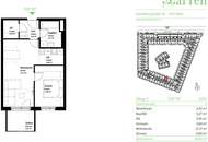 Moderne 2 Zimmer Wohnung mit Balkon