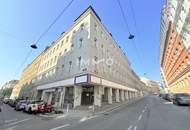 Attraktives Eck-Geschäftslokal in hochfrequentierter Lage der Gumpendorfer Straße