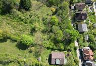 Großzügiges Baugrundstück in Bestlage von Klosterneuburg-Kritzendorf mit Berg-, Fern- und Grünblick!