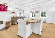 Zeitlose Eleganz im Wienerwald – Historische Villa mit Nebengebäuden auf Traumgrundstück mit Outdoorpool und Waldsauna