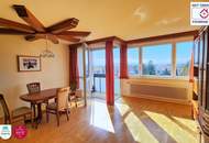 Außergewöhnlich gut erhaltene 3-Zimmer-Wohnung mit Loggia, Panoramablick und TOP-Anbindung